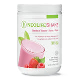 NeoLife Shakes- 22.8 oz Canister | Assorted Flavors (Choose: Chocolate, Vanilla, or Berries n' Creme)